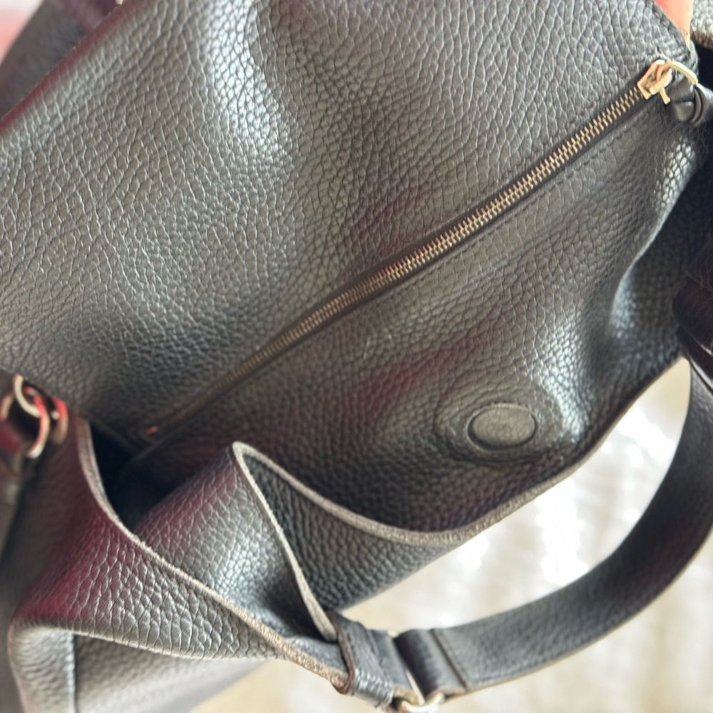 AUTHENTIC Bottega Veneta Black Intrecciato Leather mini tote shoulder hobo bag - Picture 9 of 16